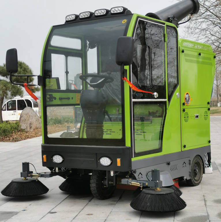 涪陵道路清洁广泛应用电动环卫清扫车